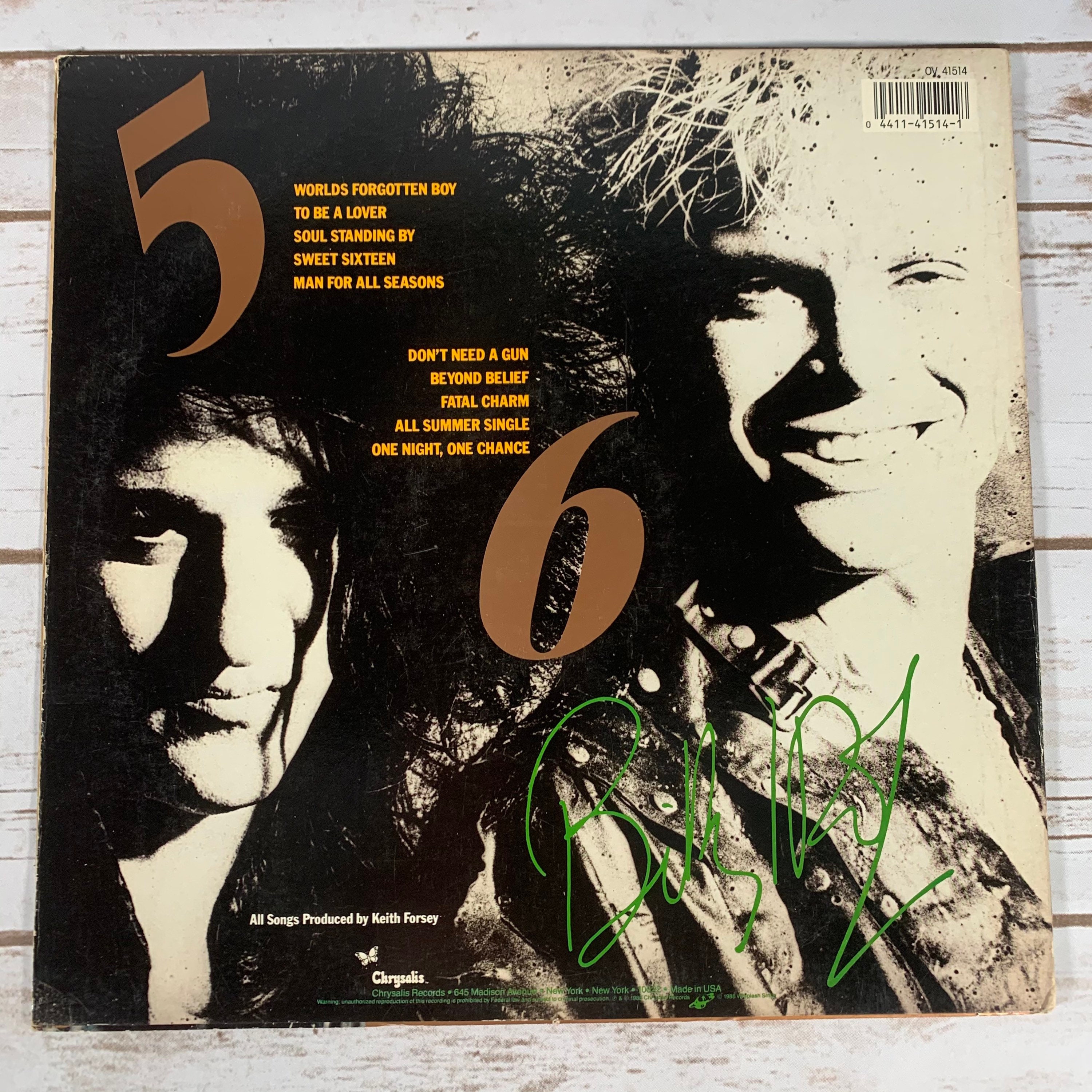 Billy Idol Whiplash Smile 1986 vintage vinyl record LP Etsy Billy Idol Whiplash Smile 1986 vintage vinyl record LP Etsy