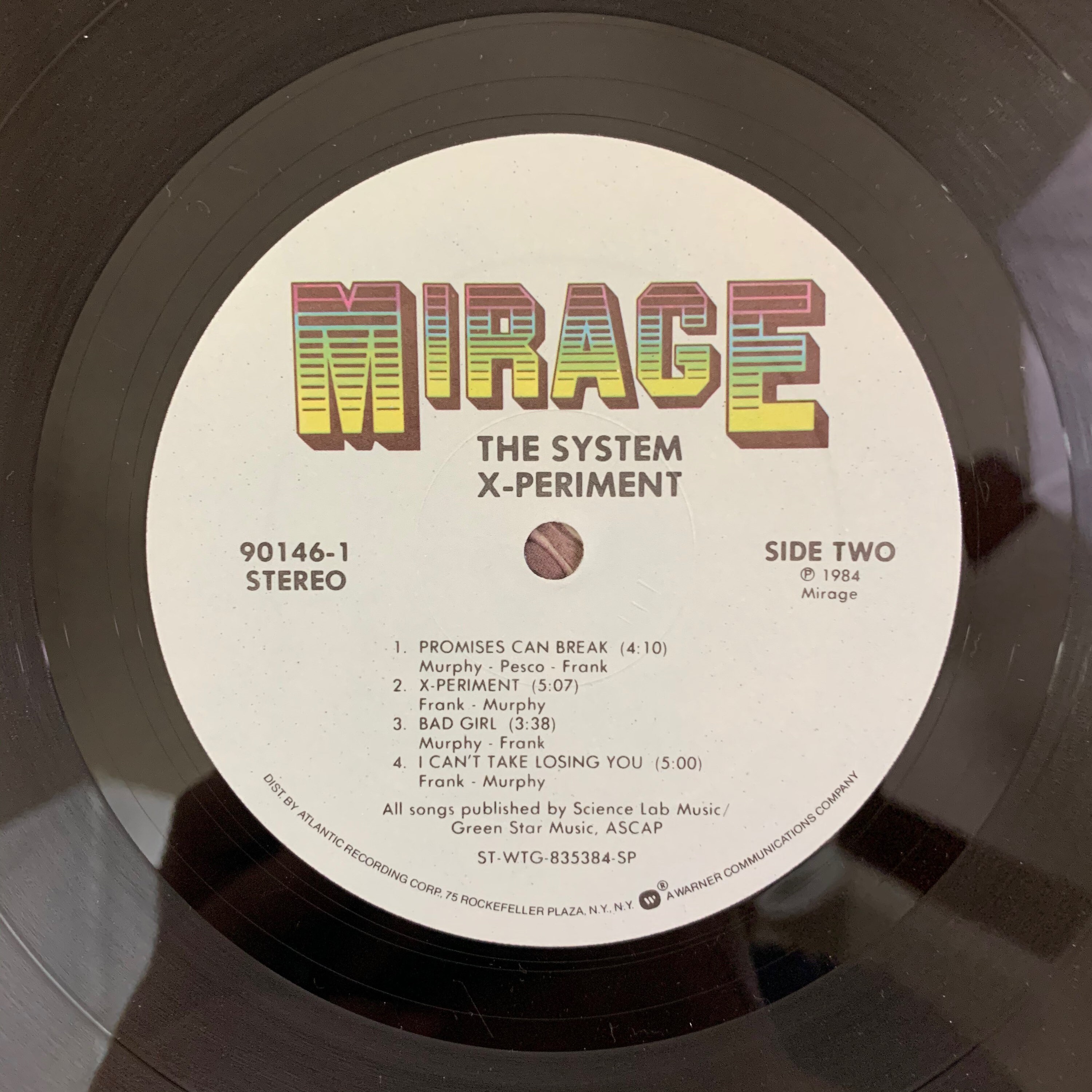 The system Xperiment vintage vinyl record lp 1984 Etsy