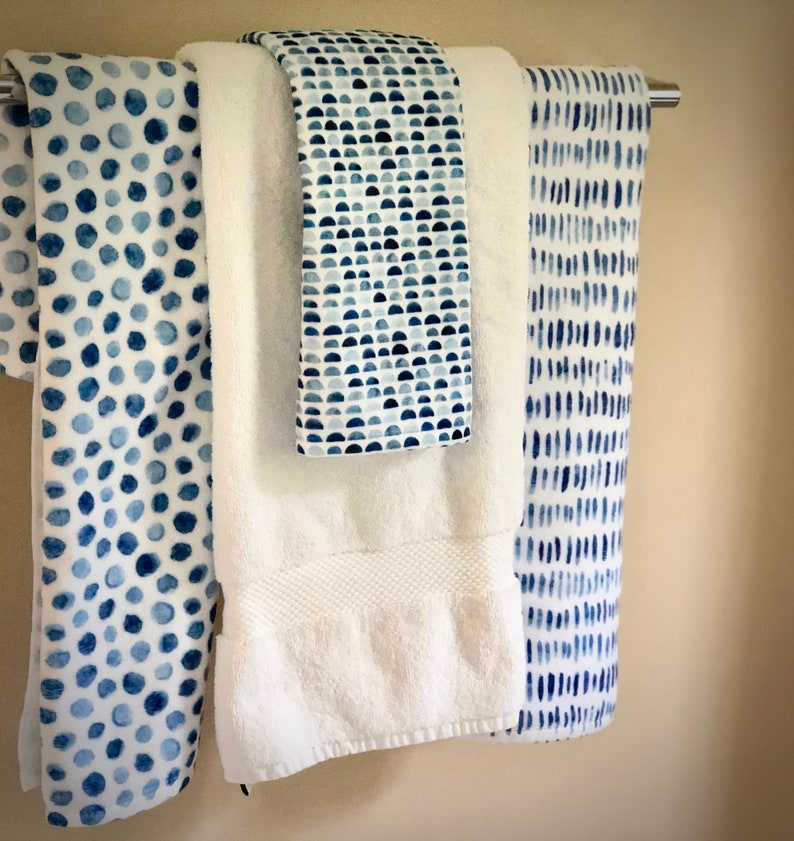 Fingertip Towel Bathroom Decor Guest Towel Hand Towel Etsy