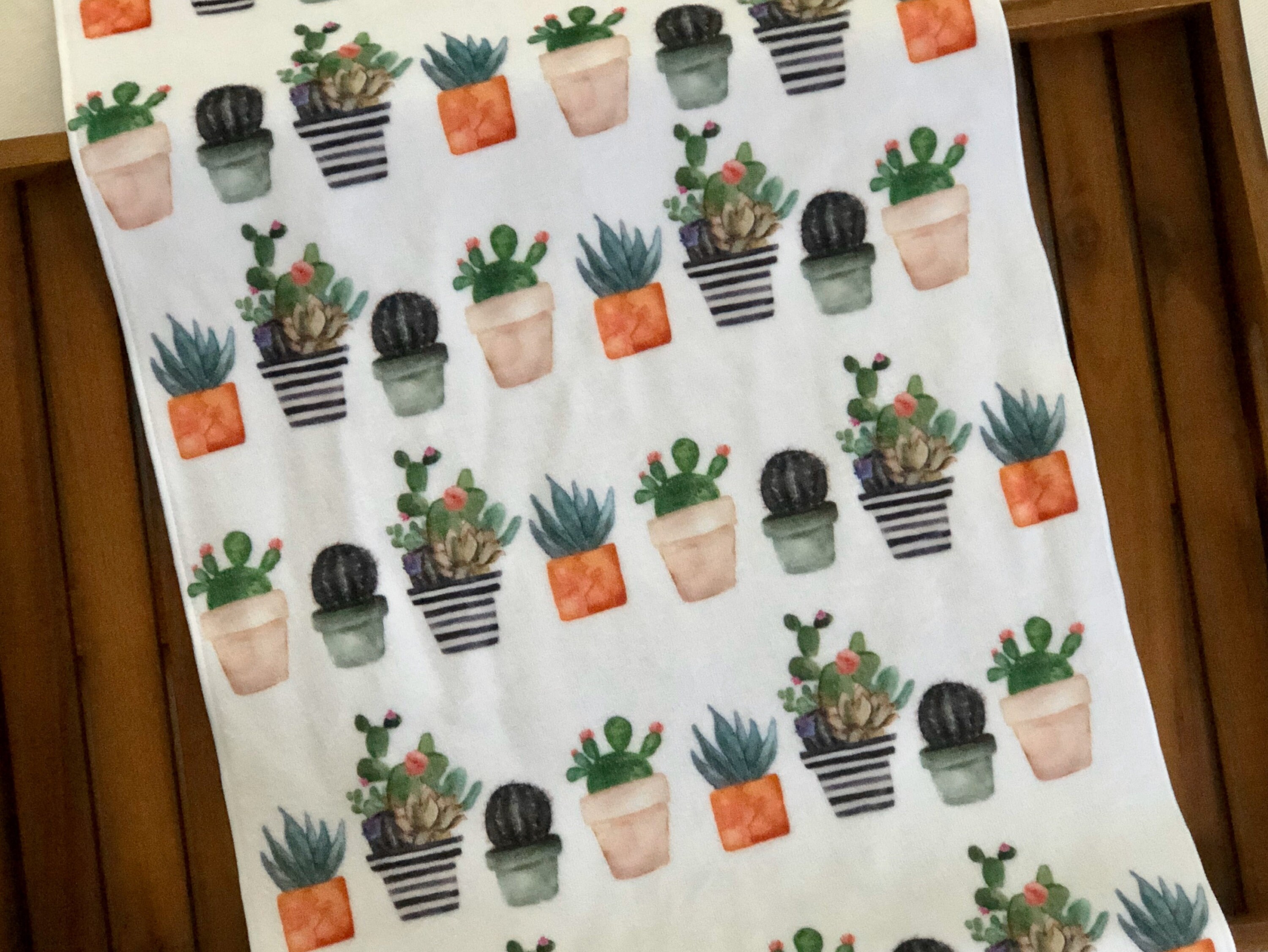 Cactus Decor Hand Towels for Bathroom Cactus Towel Etsy 日本