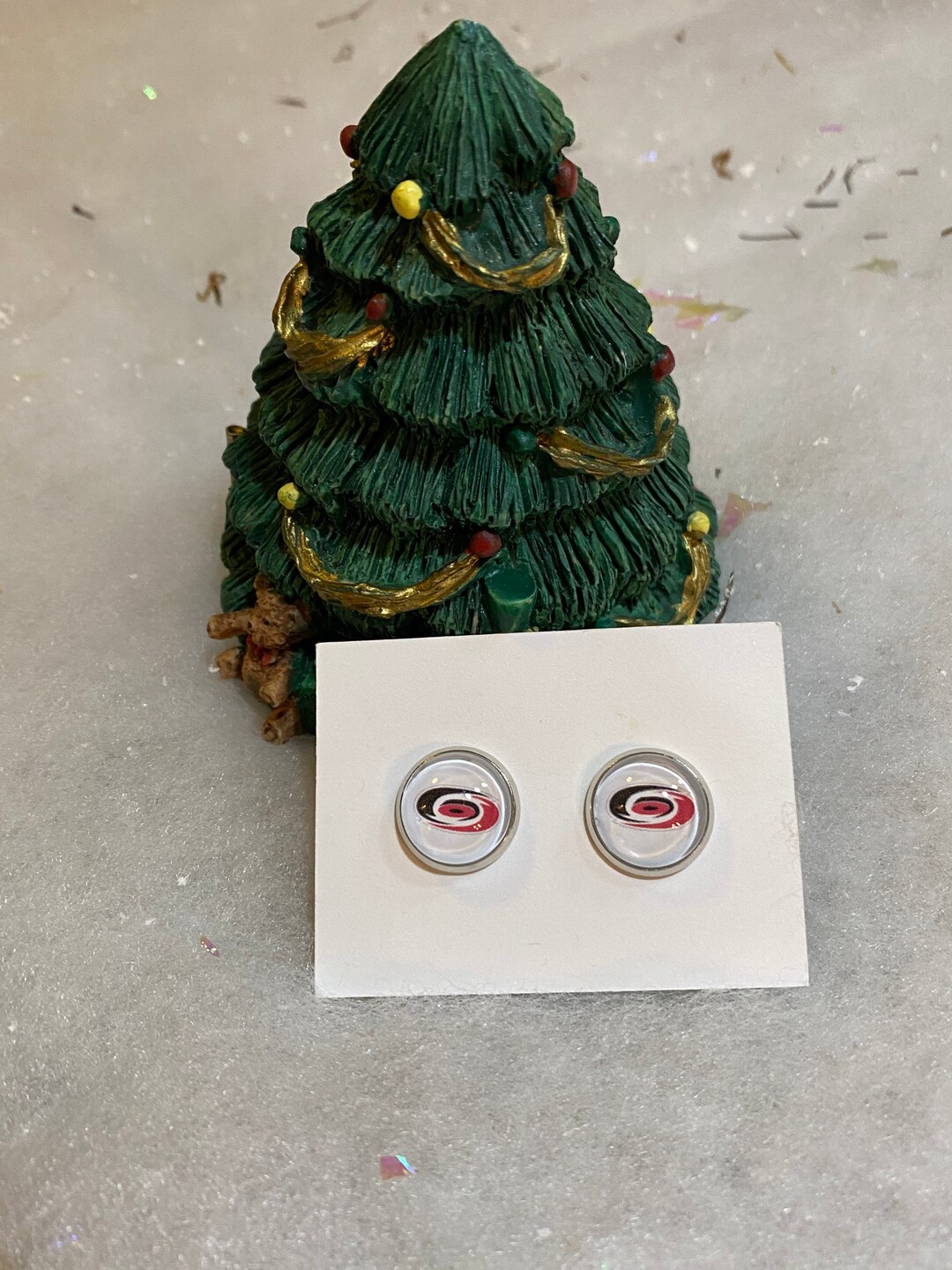 Hurricanes Earrings Studs Etsy