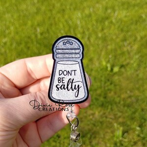 Salty Interchangeable Retractable Badge Reel