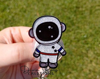 Astronaut Interchangeable Retractable Badge Reel