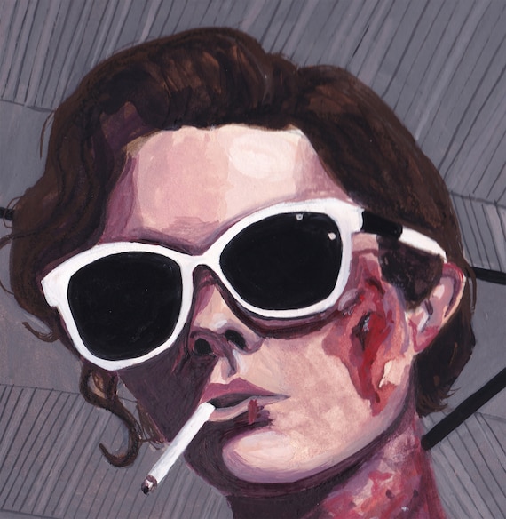 Kate - Mary Elizabeth Winstead - Iconic Art Print of Kate's Tokyo Showdown 