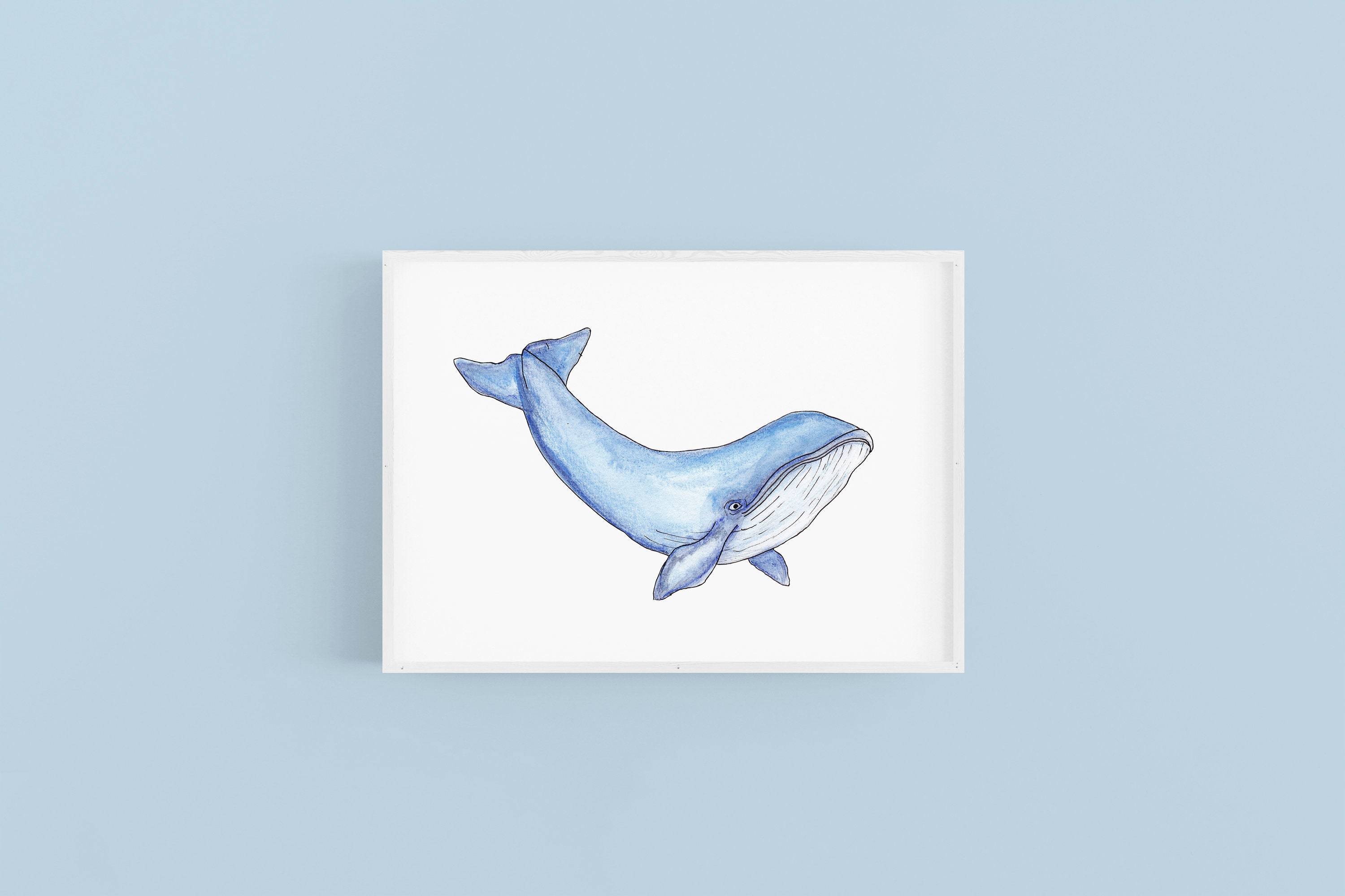 Blauwal Kinder Schlafzimmer nautische Dekor. Jungen Zimmer | Etsy