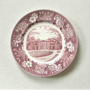 Mulberry Transferware ‘Ashland’ Home of Henry Clay Collectible Plate