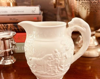 Horse and Hound Milk Jug by Wedgwood & Barlaston of England