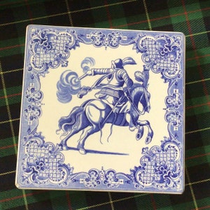 Antique Boch Freres Horseman Trivit, Circa 1800’s