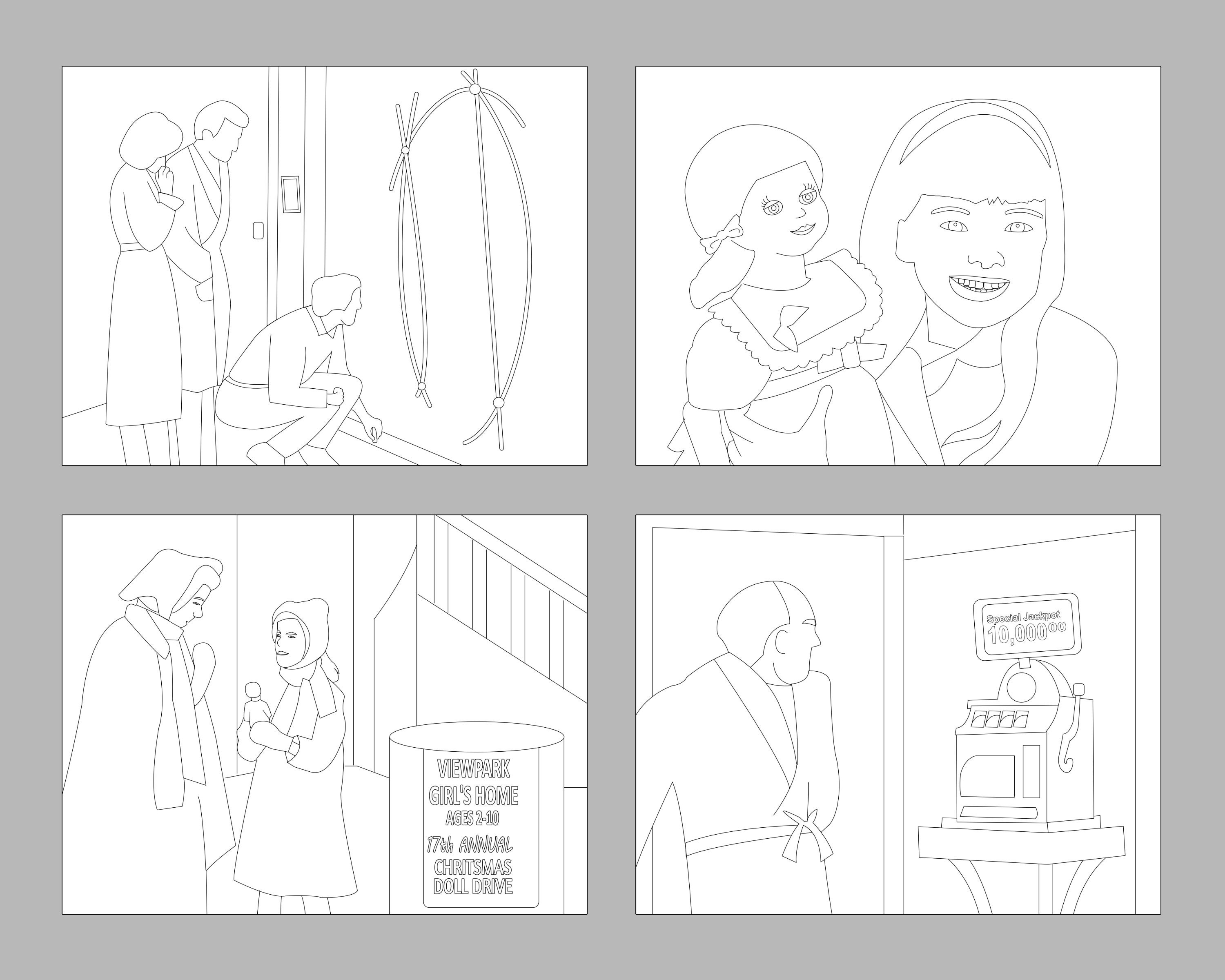 The Twilight Zone Printable Coloring Book 20 Coloring Pages Instant ...