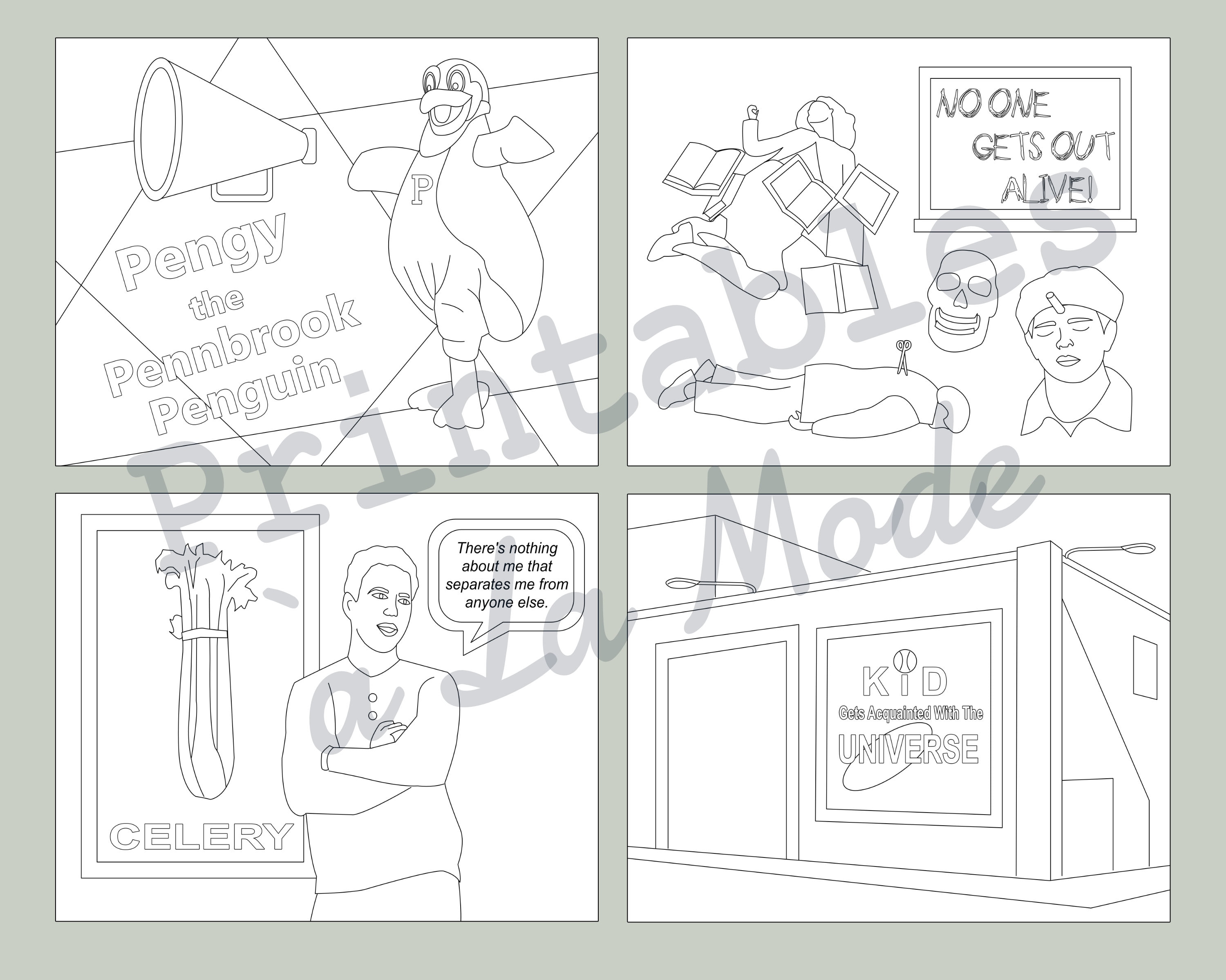 Boy Meets World Printable Coloring Book | 25 Coloring Pages | Instant ...