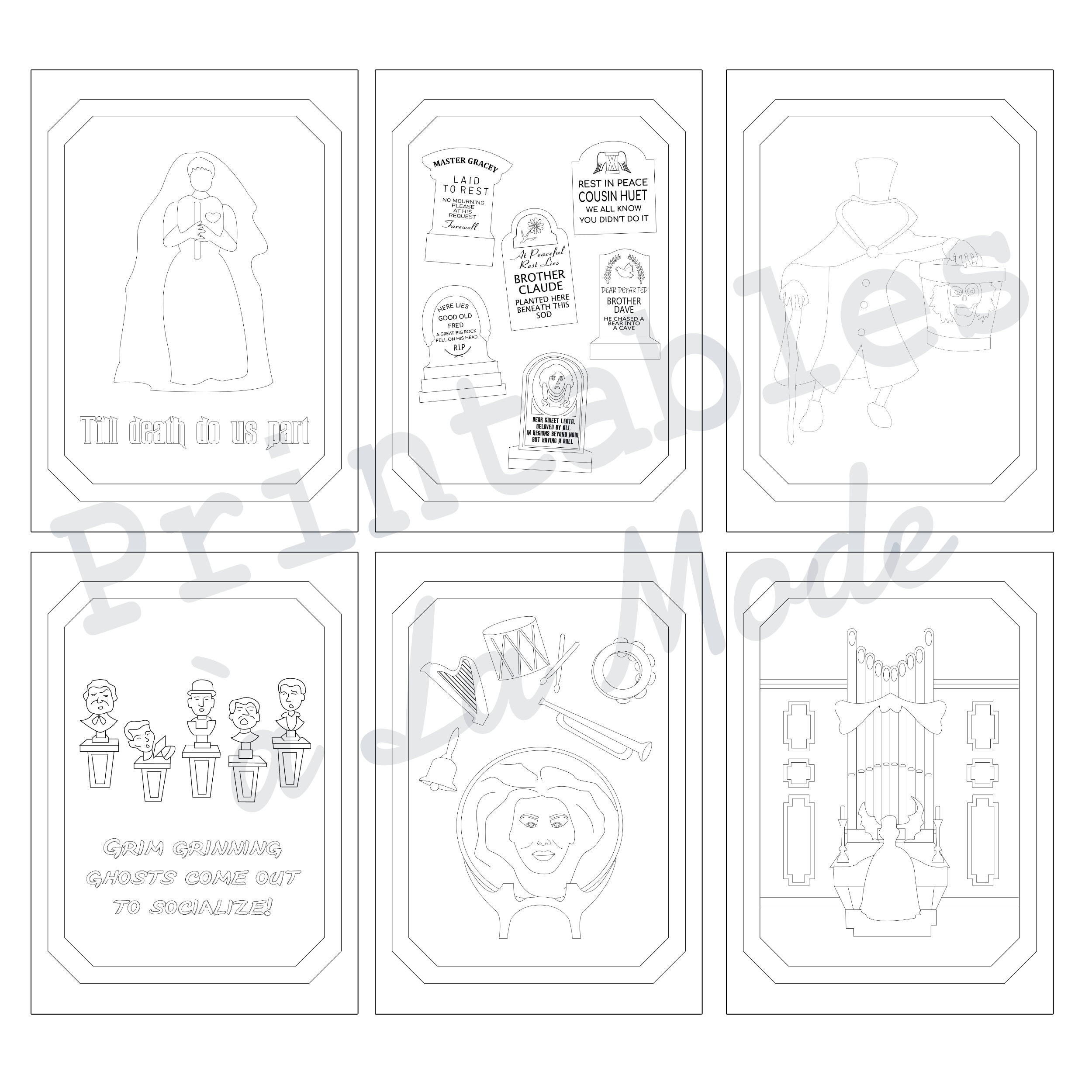 Art of Coloring: The Haunted Mansion” Coming in 2024, Available for  Preorder – Mousesteps