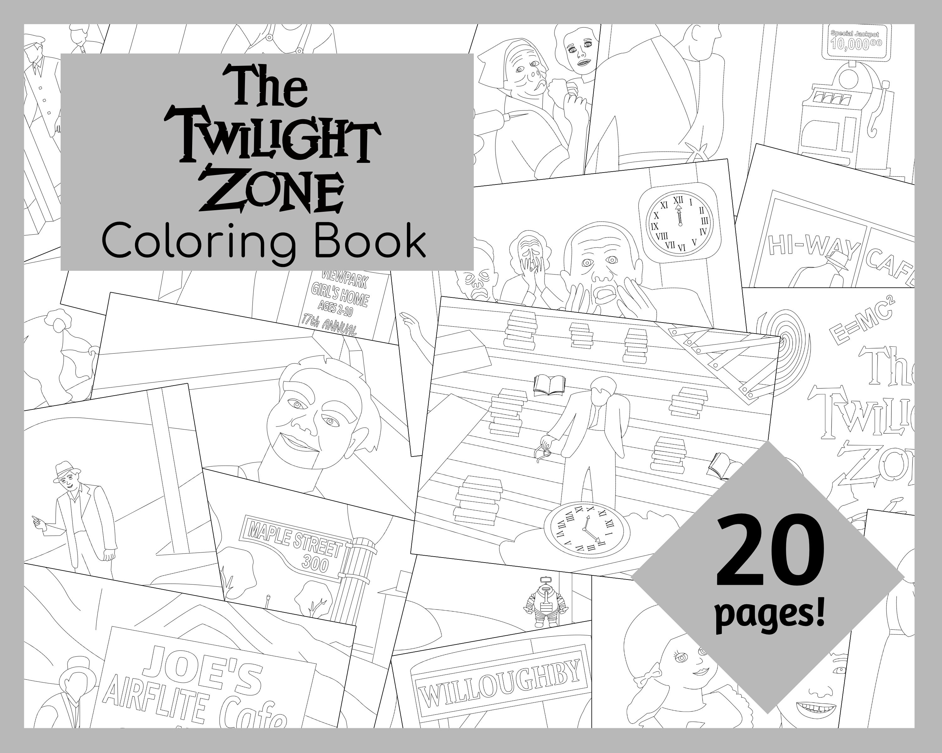 printable twilight coloring pages