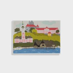 Postkarte "Bodensee Meersburg und Uhldingen“