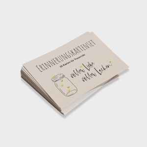 Ensemble de cartes mémoire pour cadeaux funéraires