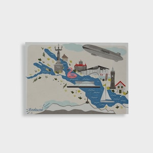 Postkarte "Bodensee"