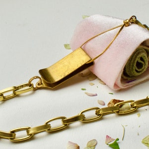 Copper Clip and Link Bracelet