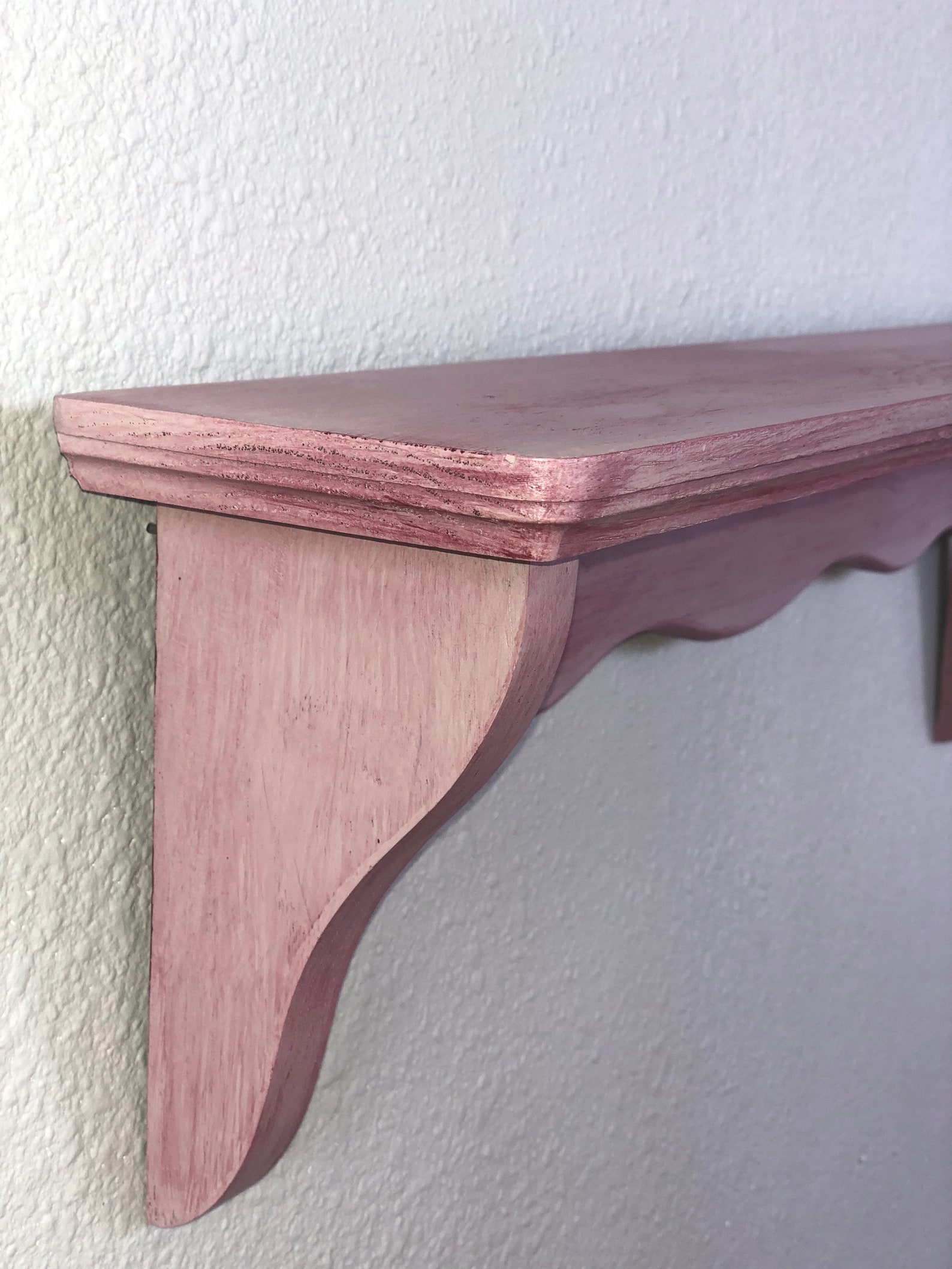 Pink Wall Shelf Etsy