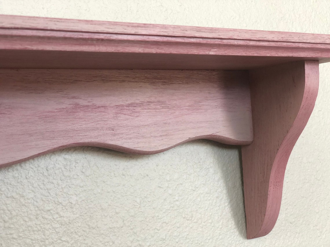 Pink Wall Shelf Etsy