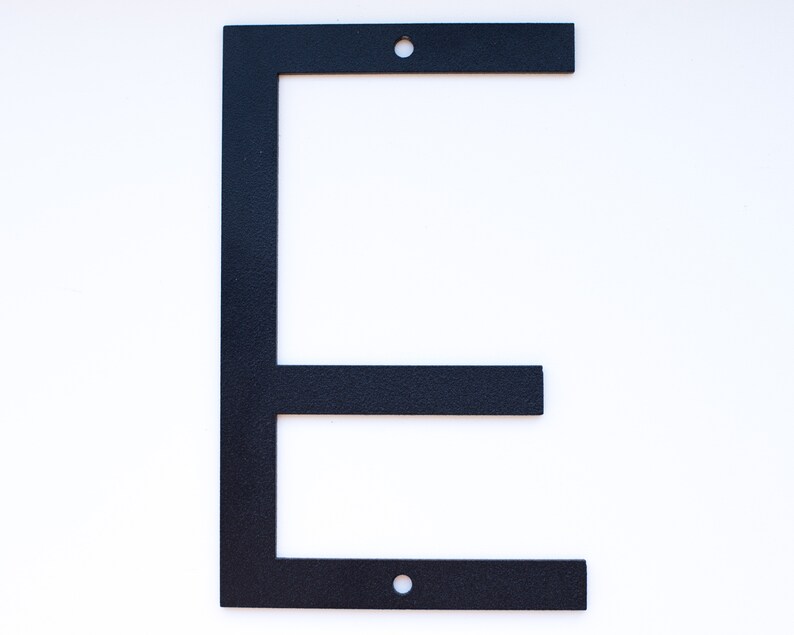 10 Inch Metal House Numbers and Letters Modern House Numbers Etsy