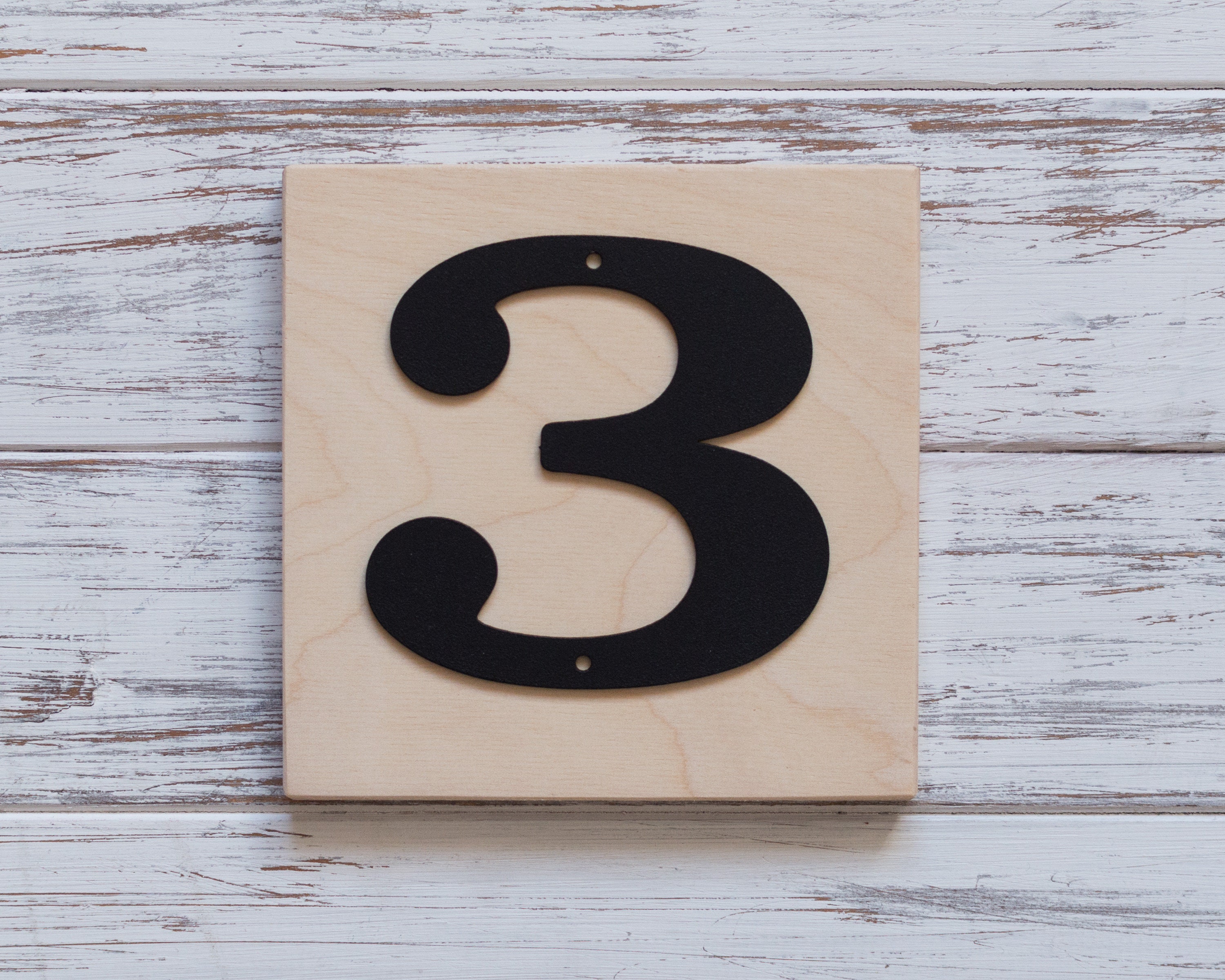 6 Inch Metal House Numbers and Letters Modern House Numbers Etsy