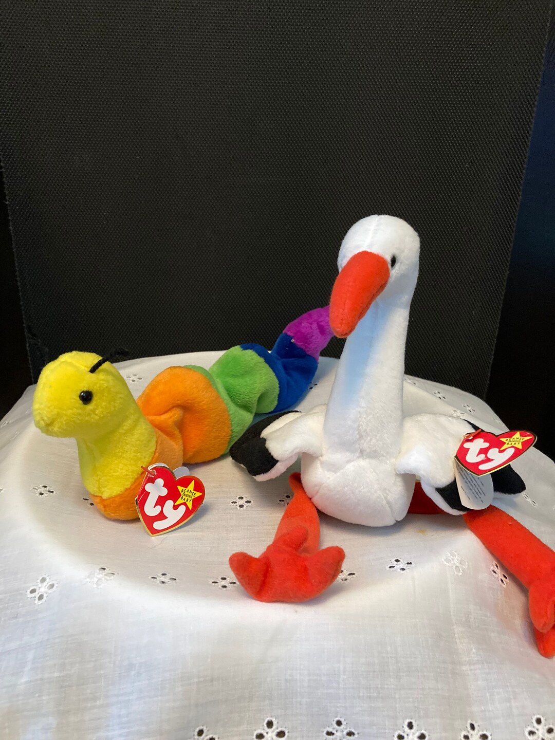 Original TY Beanie Baby STILTS the STORK 1998 Ty Beanie Etsy