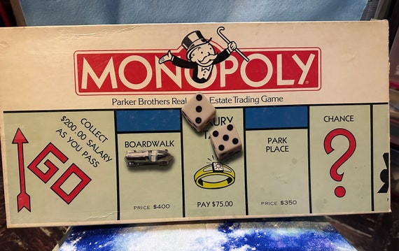 1973 Parker Brothers Monopoly Game - Game Night Just Got Better