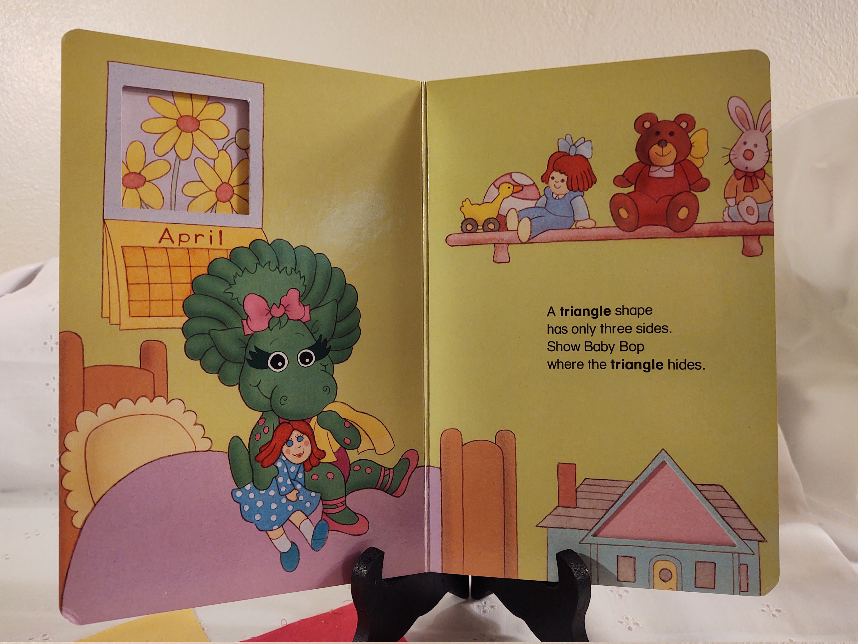 1993 Baby Bop Discovers Shapes by Stephen White - Etsy
