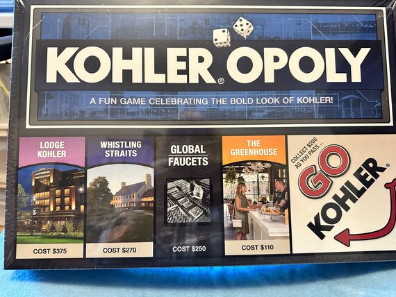 Kohler-opoly Board Game - Sealed Board Game