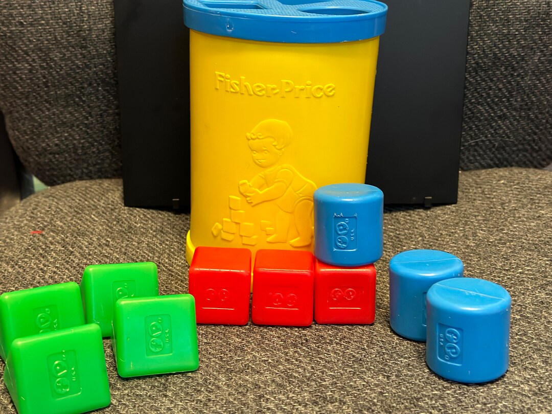 1977 Fisher Price Shape Sorter Vintage Toddler Toy Etsy
