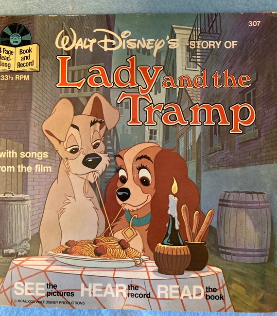 Walt Disney's Lady and the Tramp See Hear and Read - With Songs from The Film