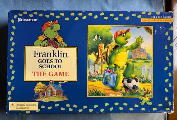 Franklin Goes to School - The Game - Franklin Board Game