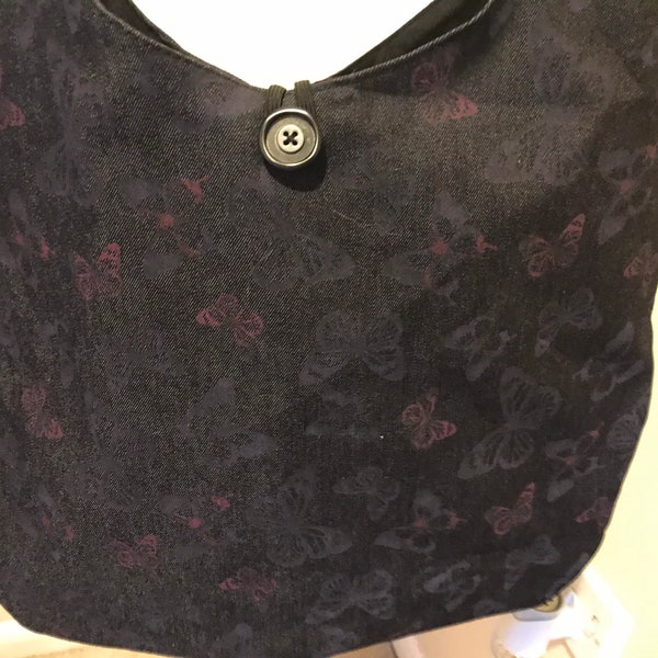 Denim Cross Body Bag Etsy