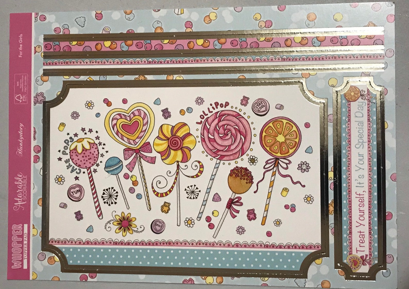 Hunkydory card making kit makes 5 cards for the girls Etsy