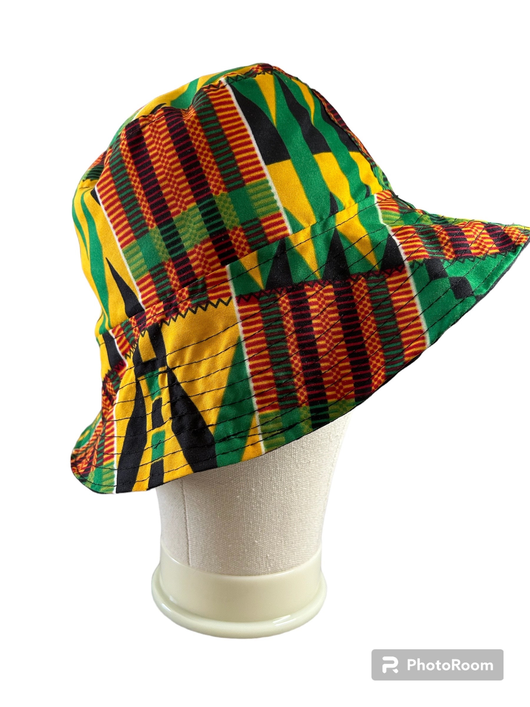 Bucket hat Ankara African fabric