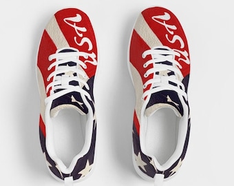 american military patriotic veteran sport sneakers
