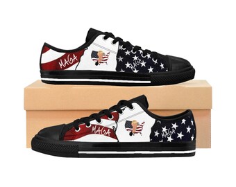 maga tennis shoes
