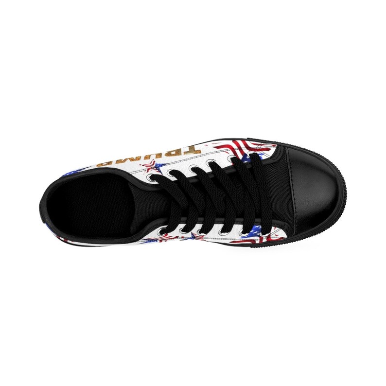 Trump Sneakers Womens MAGA Tennis Shoes Trump 2020 Shoes Etsy