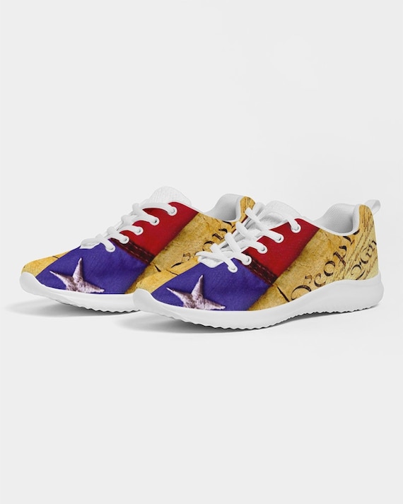 Patriotic women's cheap tennis shoes