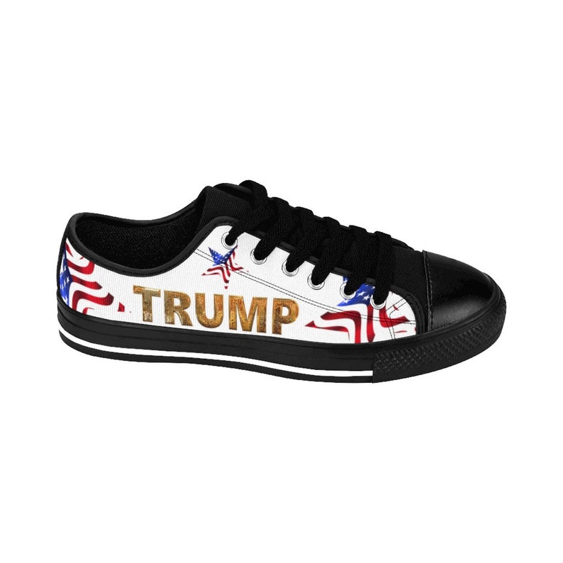 Trump Sneakers Womens MAGA Tennis Shoes Trump 2020 Shoes Etsy