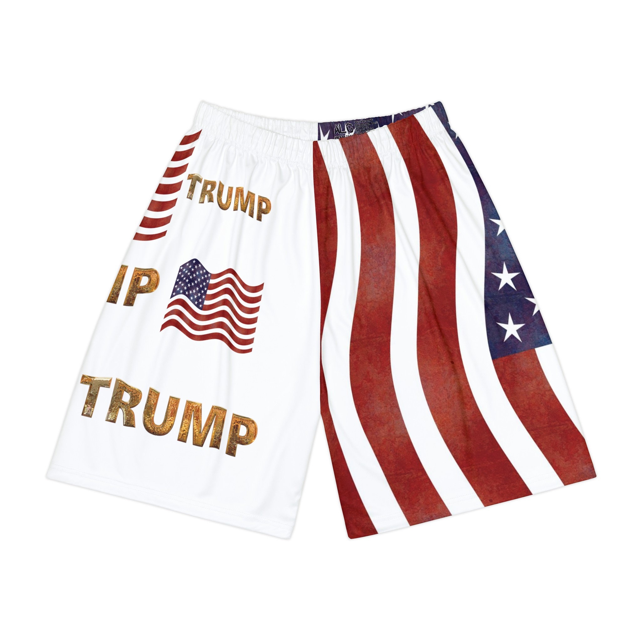 Trump Mens Shorts MAGA Patriotic Shorts Mens Trump Sports Shorts