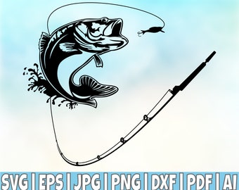 Download Fishing svg | Etsy