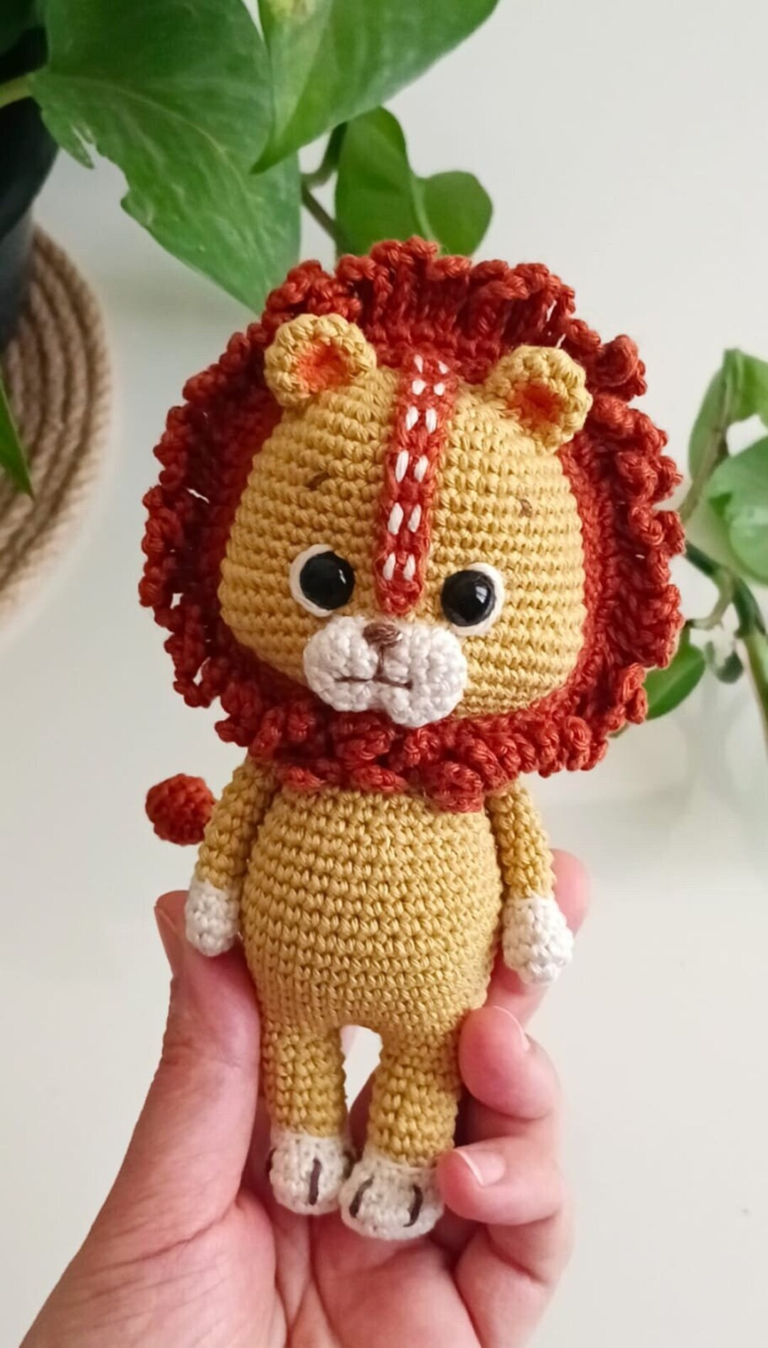 Amigurumi Lion Crochet Pattern: English Tutorial (PDF) - Etsy