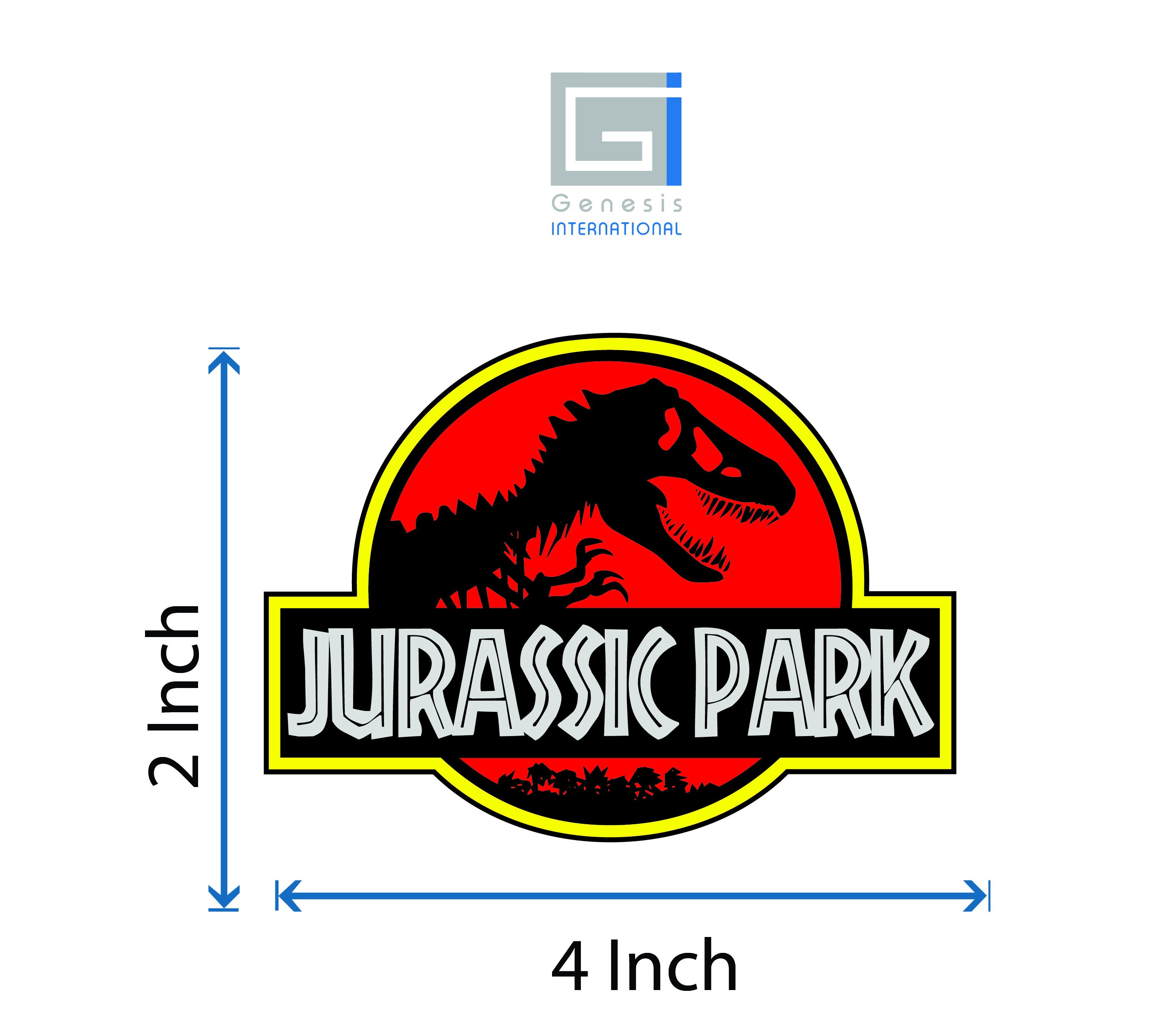 Jurassic Park Decal Sticker Vinyl Jeep Safari Dinosaur Etsy