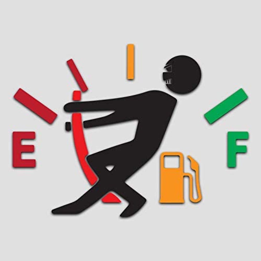 Fuel Tank Decal Sticker Vinyl High Gas Consumption Decal Etsy