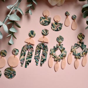 The Mia Collection - Handmade Polymer Clay Earrings