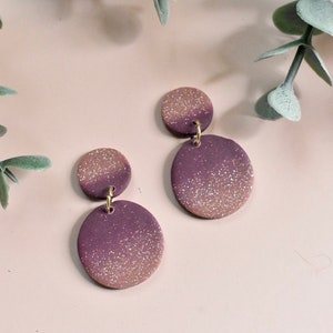 Ombré Dangle Collection - Handmade Polymer Clay Earrings