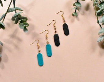 Simple Dangle-collectie: handgemaakte oorbellen van polymeerklei