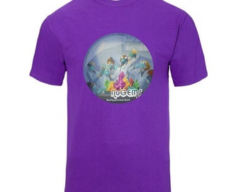 T-Shirt Amethyst Purple NuGEMS Inc