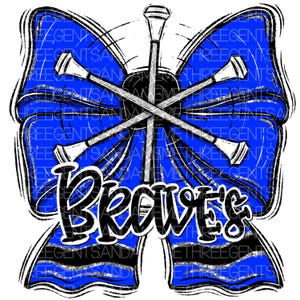 Majorette Coquette Bow Png, niestandardowy Twirler do wydrukowania, natychmiastowe pobieranie cyfrowe, niestandardowy duch szkoły, ręcznie rysowany projekt sublimacji