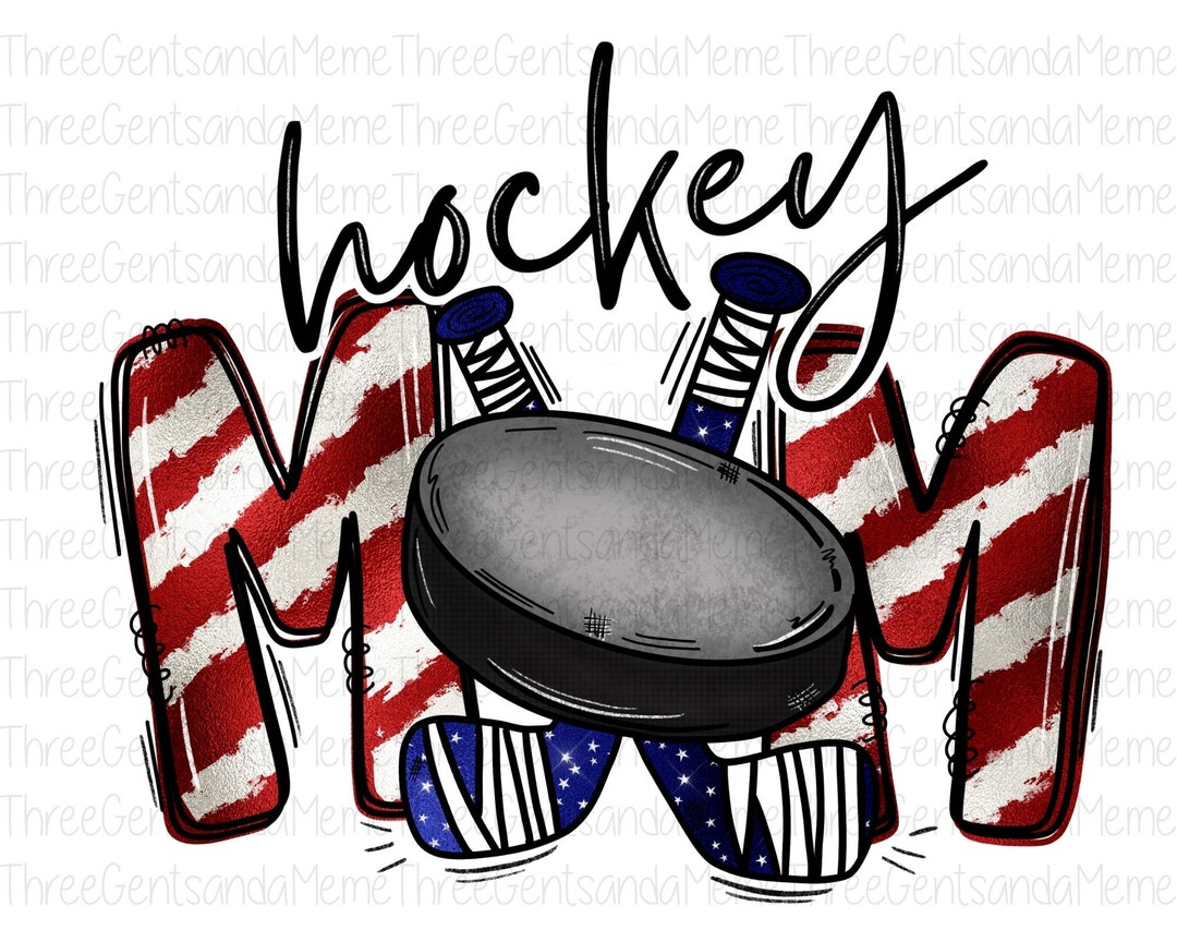Hockey Mom Instant Download, PNG for Hockey Shirt, Hockey Shirt Designs